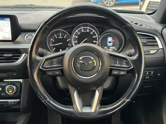 アテンザセダン 25S Lパッケージ 純正ナビTV BOSEサウンド バックカメラ ETC ドラレコ 革シート シートヒーター ハンドルヒーター オートLED 衝突軽減 誤発進抑制 追従クルコン ブラインドスポット HUD 純19AW(15枚目)