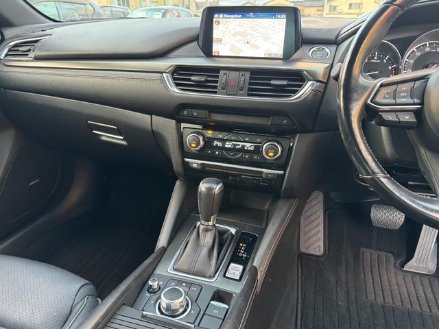 アテンザセダン 25S Lパッケージ 純正ナビTV BOSEサウンド バックカメラ ETC ドラレコ 革シート シートヒーター ハンドルヒーター オートLED 衝突軽減 誤発進抑制 追従クルコン ブラインドスポット HUD 純19AW(21枚目)