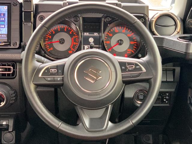 ジムニー XC 8型ナビTV バックカメラ 360度前後ドラレコ ETC 革調シートカバー カロッツェリアスピーカー オートLED シートヒーター セーフティサポート 純正16AW(15枚目)