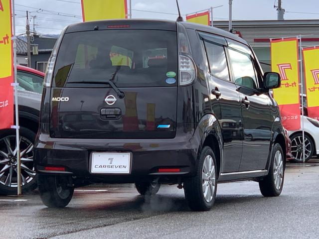 モコ ドルチェX メモリナビ フルセグTV バックカメラ 前後ドラレコ HIDオートライト 合皮シート ステアリングスイッチ スマートキー ETC 純正14インチAW(7枚目)