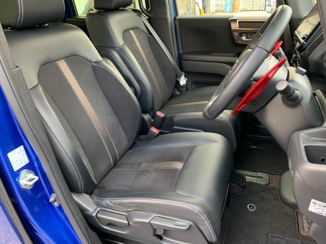 N-BOXカスタム G・EXターボホンダセンシング 4WD 純正8型ナビ フルセグTV 両側パワスラ バックカメラ LEDオートライト LEDフォグ ハーフ合皮シート シートヒーター ETC 純正15インチAW(28枚目)