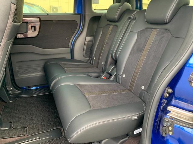 N-BOXカスタム G・EXターボホンダセンシング 4WD 純正8型ナビ フルセグTV 両側パワスラ バックカメラ LEDオートライト LEDフォグ ハーフ合皮シート シートヒーター ETC 純正15インチAW(32枚目)