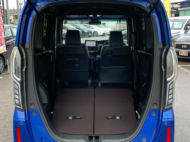 N-BOXカスタム G・EXターボホンダセンシング 4WD 純正8型ナビ フルセグTV 両側パワスラ バックカメラ LEDオートライト LEDフォグ ハーフ合皮シート シートヒーター ETC 純正15インチAW(35枚目)