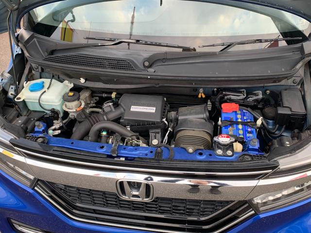 N-BOXカスタム G・EXターボホンダセンシング 4WD 純正8型ナビ フルセグTV 両側パワスラ バックカメラ LEDオートライト LEDフォグ ハーフ合皮シート シートヒーター ETC 純正15インチAW(38枚目)