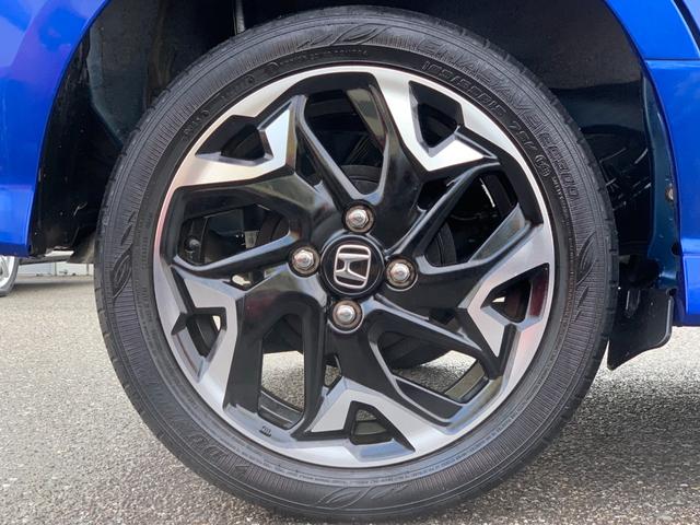 N-BOXカスタム G・EXターボホンダセンシング 4WD 純正8型ナビ フルセグTV 両側パワスラ バックカメラ LEDオートライト LEDフォグ ハーフ合皮シート シートヒーター ETC 純正15インチAW(41枚目)