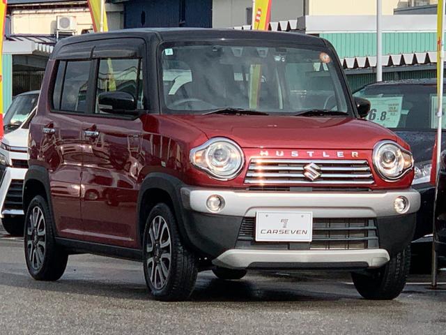 ハスラー ＪスタイルＩＩターボ　純正ナビ　フルセグＴＶ　バックカメラ　クルーズコントロール　ＨＩＤオートライト　シートヒーター　前後ドラレコ　ＥＴＣ　デュアルカメラブレーキ　誤発進抑制　１５インチアルミホイール（4枚目）