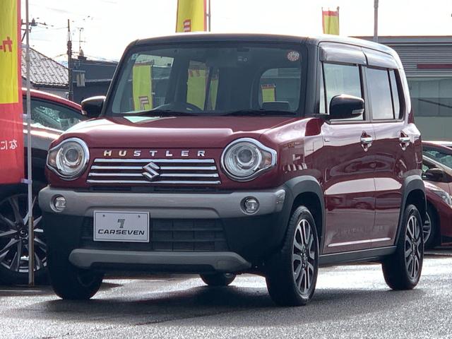 ハスラー ＪスタイルＩＩターボ　純正ナビ　フルセグＴＶ　バックカメラ　クルーズコントロール　ＨＩＤオートライト　シートヒーター　前後ドラレコ　ＥＴＣ　デュアルカメラブレーキ　誤発進抑制　１５インチアルミホイール（10枚目）