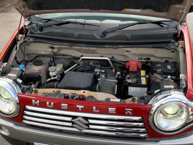 ハスラー ＪスタイルＩＩターボ　純正ナビ　フルセグＴＶ　バックカメラ　クルーズコントロール　ＨＩＤオートライト　シートヒーター　前後ドラレコ　ＥＴＣ　デュアルカメラブレーキ　誤発進抑制　１５インチアルミホイール（38枚目）