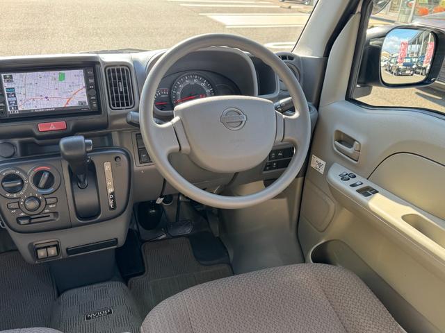 NV100クリッパーバン DX GLパッケージ 4WD 純正メモリーナビフルセグTV バックカメラ ソナー オートハイビーム ハイルーフ(14枚目)