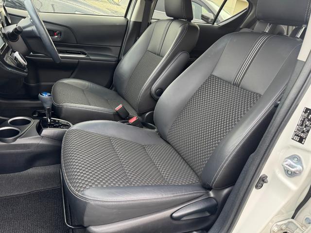 アクア クロスオーバー　セーフティセンスＣ　ナビＴＶ　ＢＴオーディオ　バックカメラ　ＥＴＣ　ハーフ合皮シート　シートヒーター　スマートキー　オートライト　純正１６インチアルミ（29枚目）