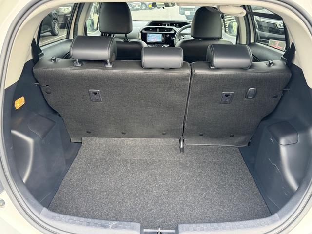 アクア クロスオーバー　セーフティセンスＣ　ナビＴＶ　ＢＴオーディオ　バックカメラ　ＥＴＣ　ハーフ合皮シート　シートヒーター　スマートキー　オートライト　純正１６インチアルミ（32枚目）