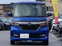 N-BOXカスタム G・EXターボホンダセンシング 4WD 純正8型ナビ フルセグTV 両側パワスラ バックカメラ LEDオートライト LEDフォグ ハーフ合皮シート シートヒーター ETC 純正15インチAW(4枚目)