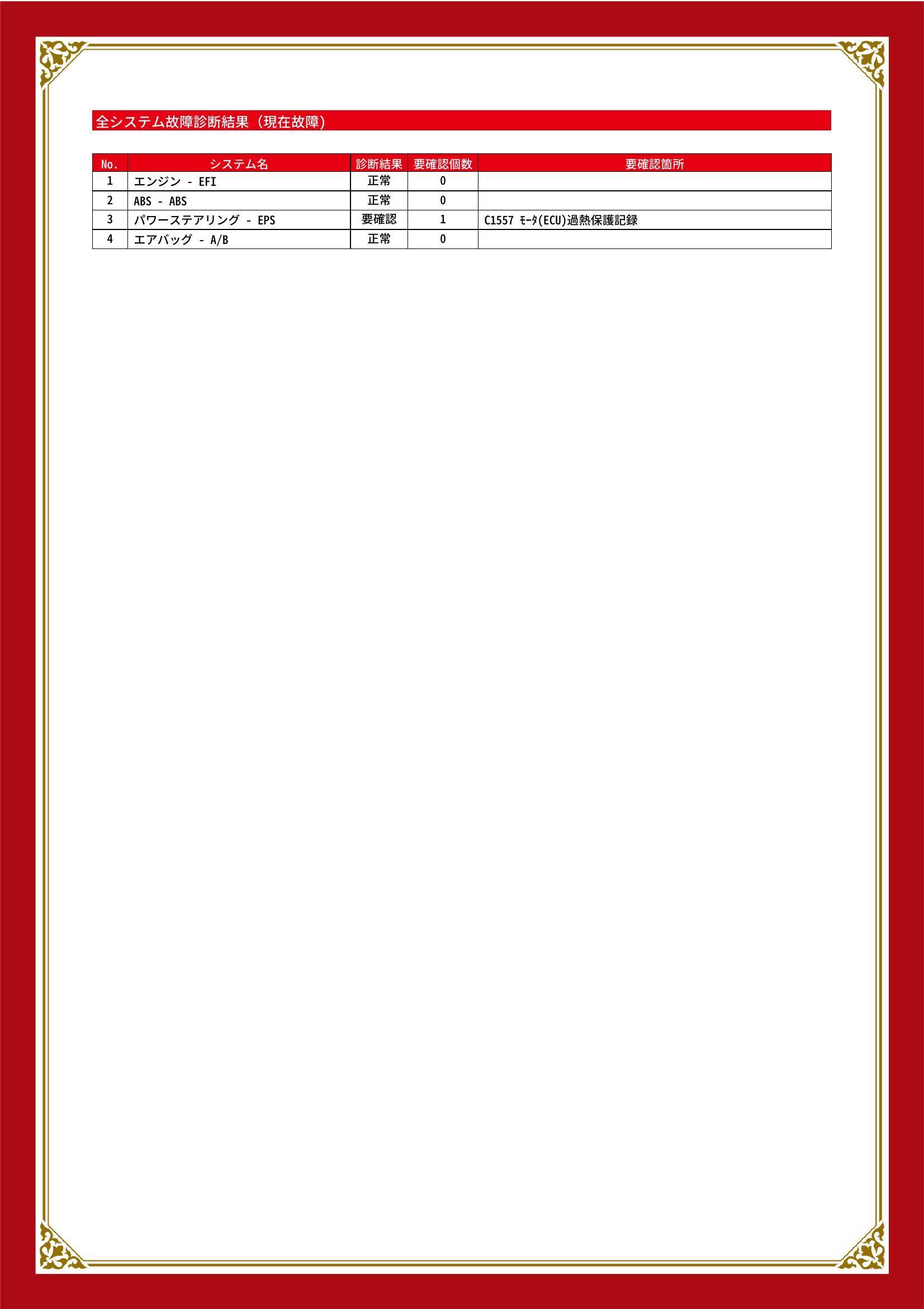ダイハツ　タント　グー故障診断（コンピュータ診断）　パワーステアリング　愛知県　名古屋市守山区