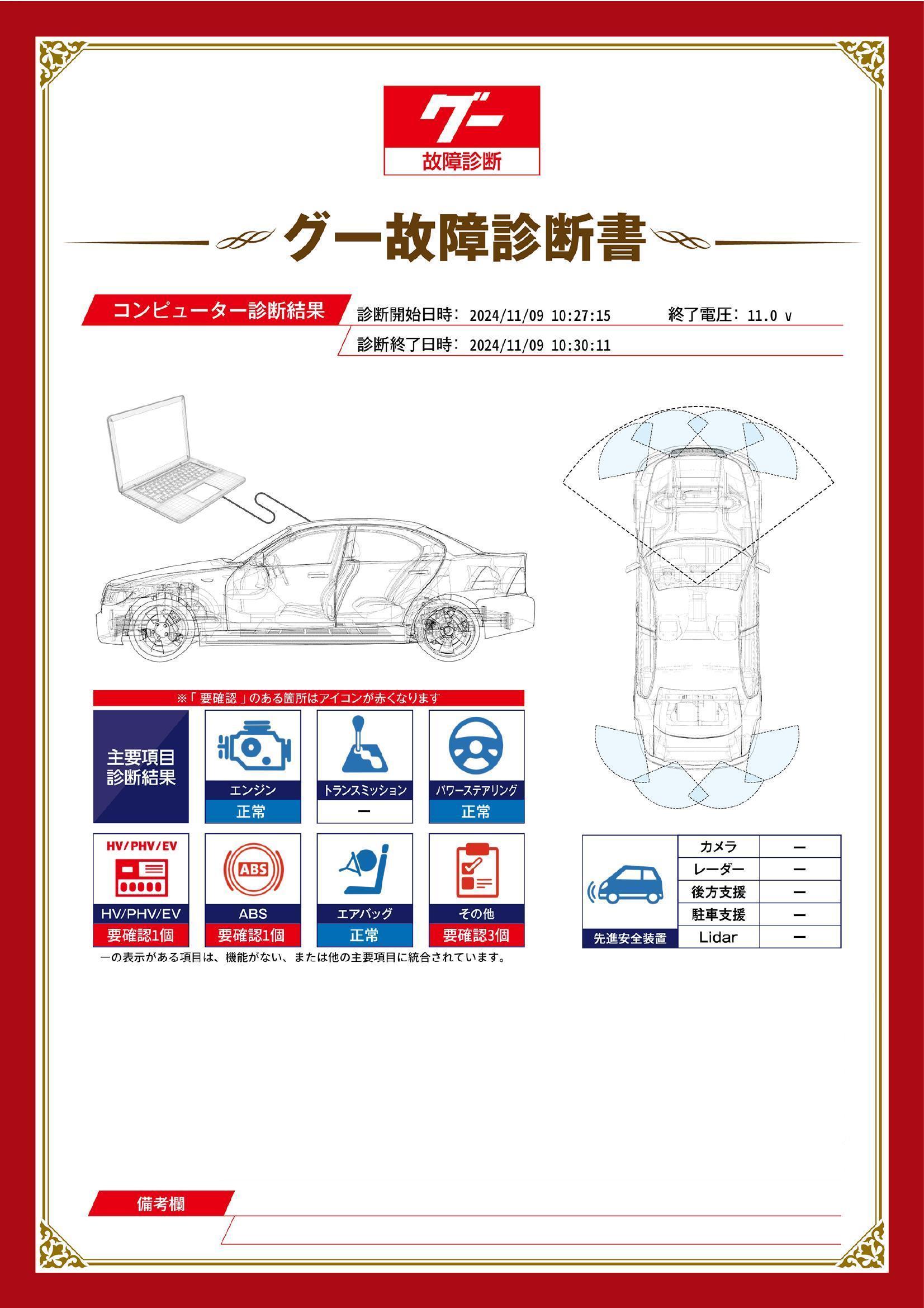 トヨタ　プリウス　グー故障診断（コンピュータ診断）　HV / PHV / EV　ABS　その他　茨城県　水戸市