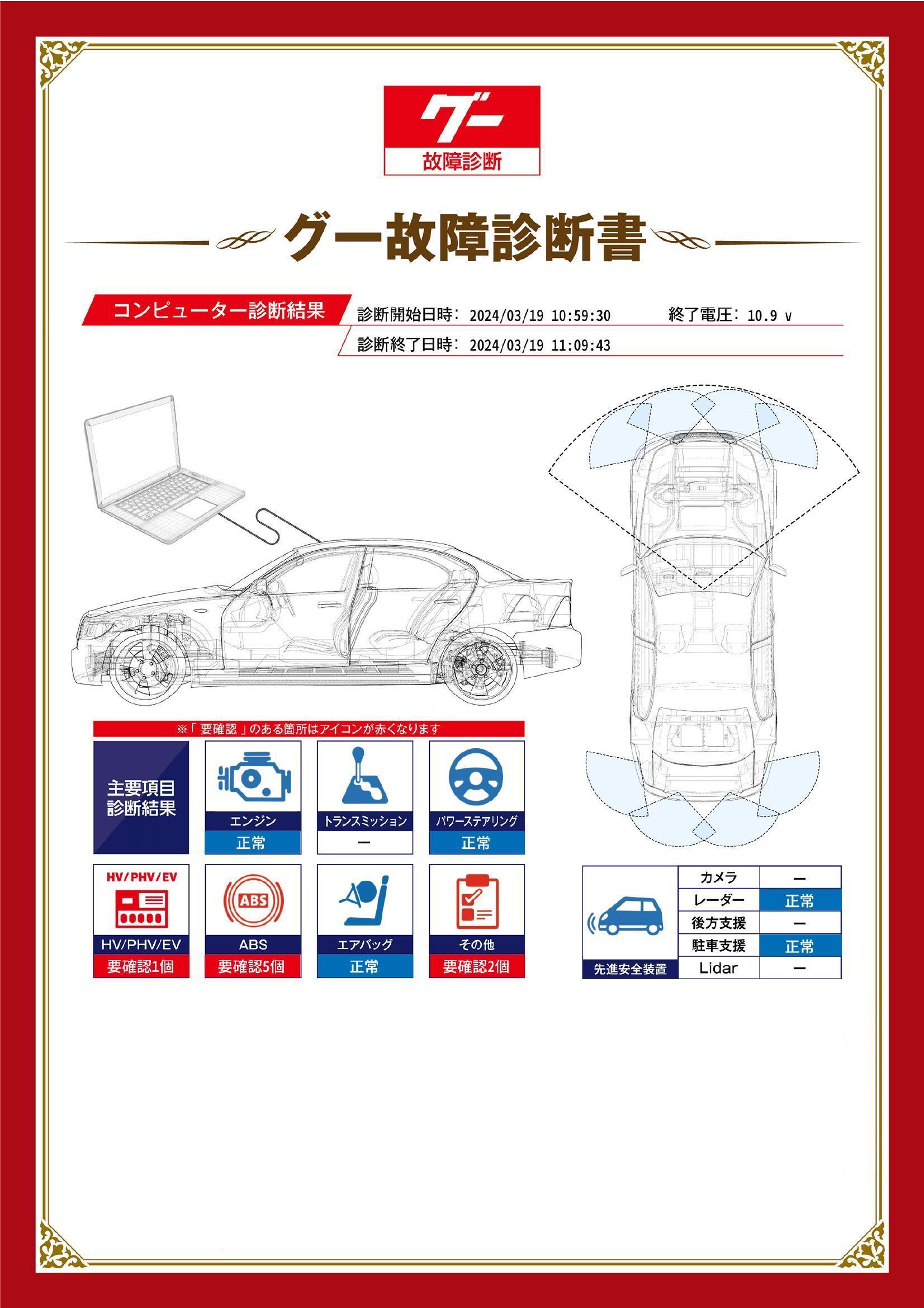 トヨタ　レクサス LS ハイブリッド　グー故障診断（コンピュータ診断）　HV / PHV / EV　ABS　先進安全装置　その他　茨城県　水戸市