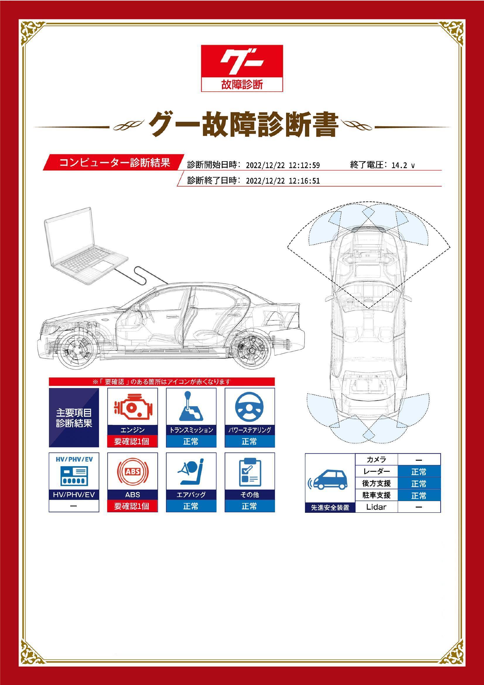 レクサス　ＬＳ　グー故障診断（コンピュータ診断）　エンジン　ABS　香川県　坂出市