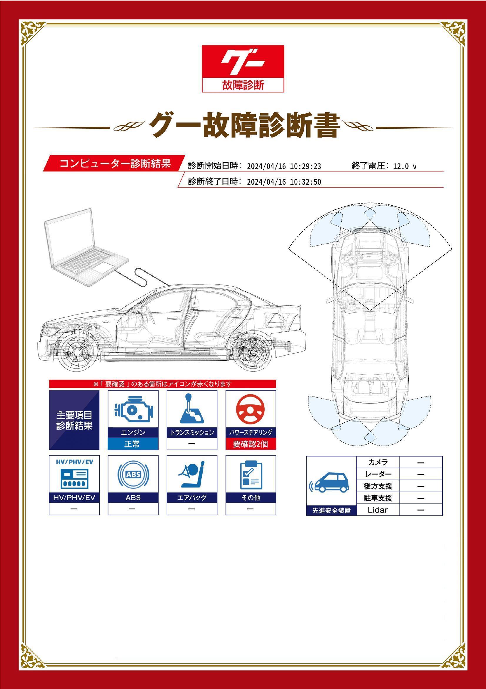 ダイハツ　ハイゼット トラック　グー故障診断（コンピュータ診断）　パワーステアリング　群馬県　伊勢崎市