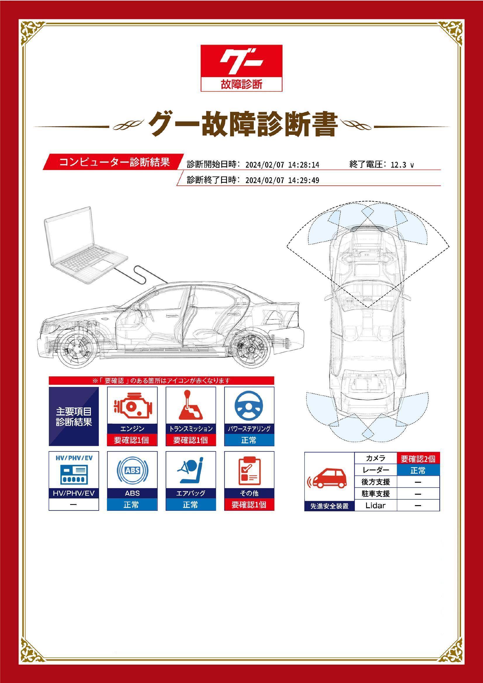マツダ　アテンザ スポーツ ワゴン　グー故障診断（コンピュータ診断）　エンジン　トランスミッション　先進安全装置　その他　福岡県　大川市