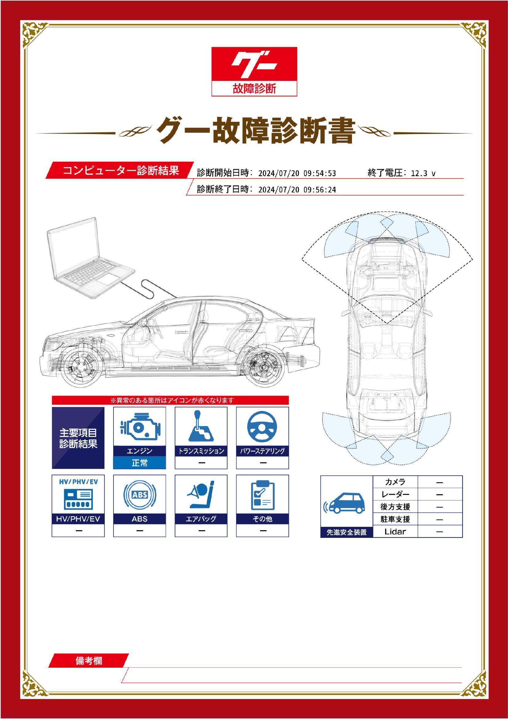 ダイハツ　ハイゼット デッキバン　グー故障診断（コンピュータ診断）　愛知県　豊橋市
