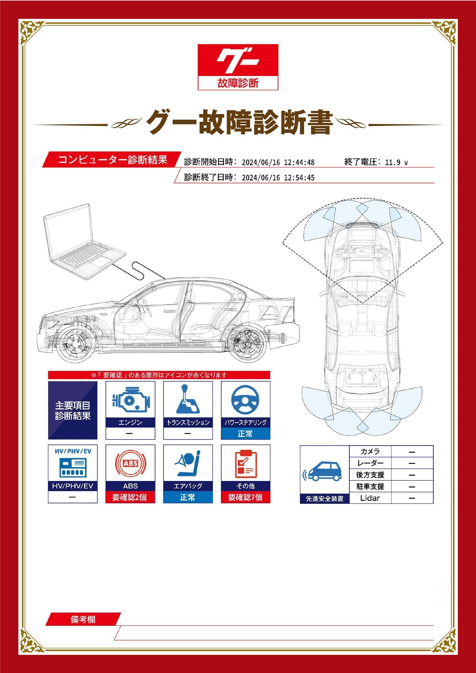 ホンダ　インサイト　グー故障診断（コンピュータ診断）　ABS　その他　岩手県　紫波郡矢巾町