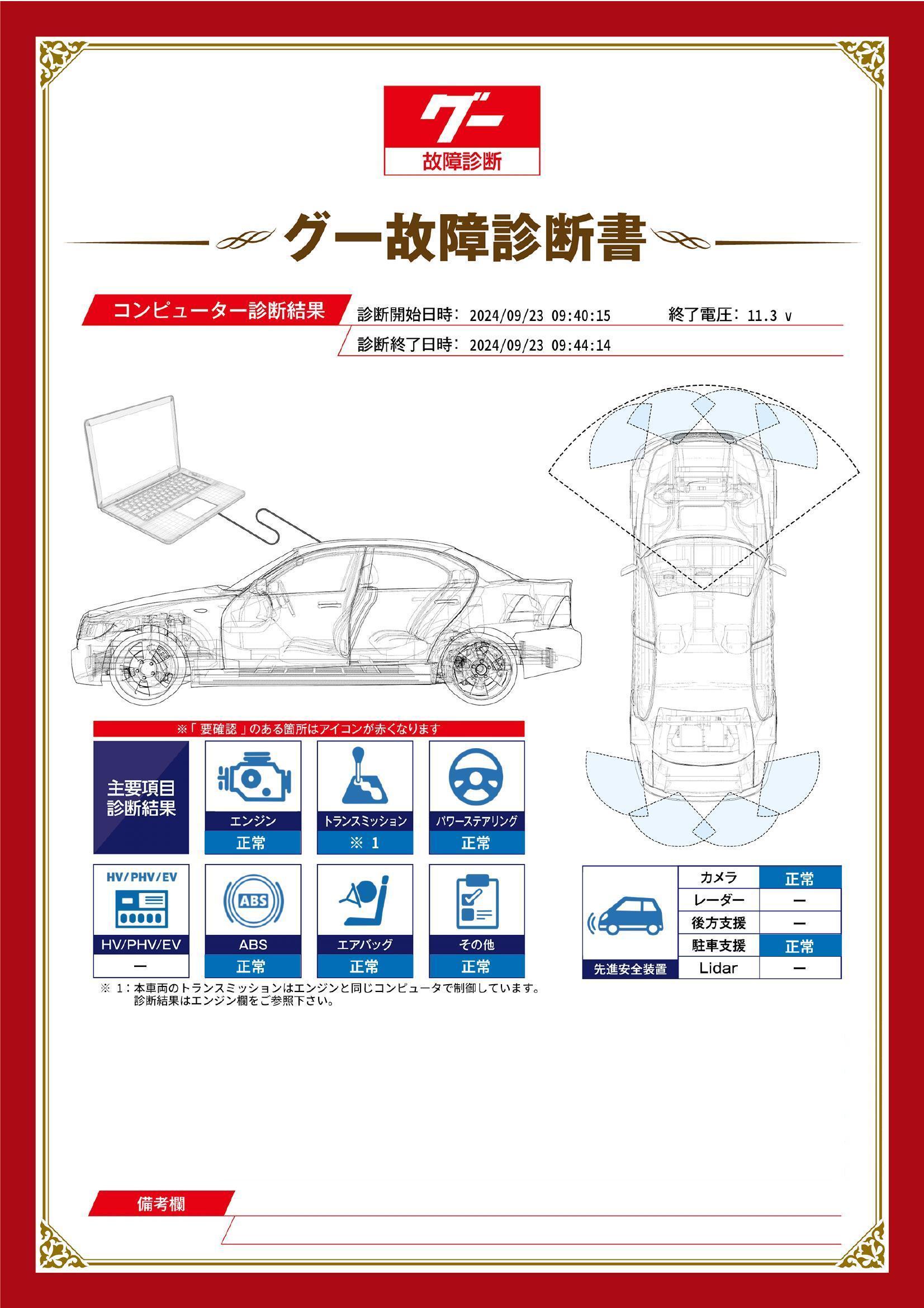 トヨタ　ヴォクシー　グー故障診断（コンピュータ診断）　神奈川県　川崎市川崎区