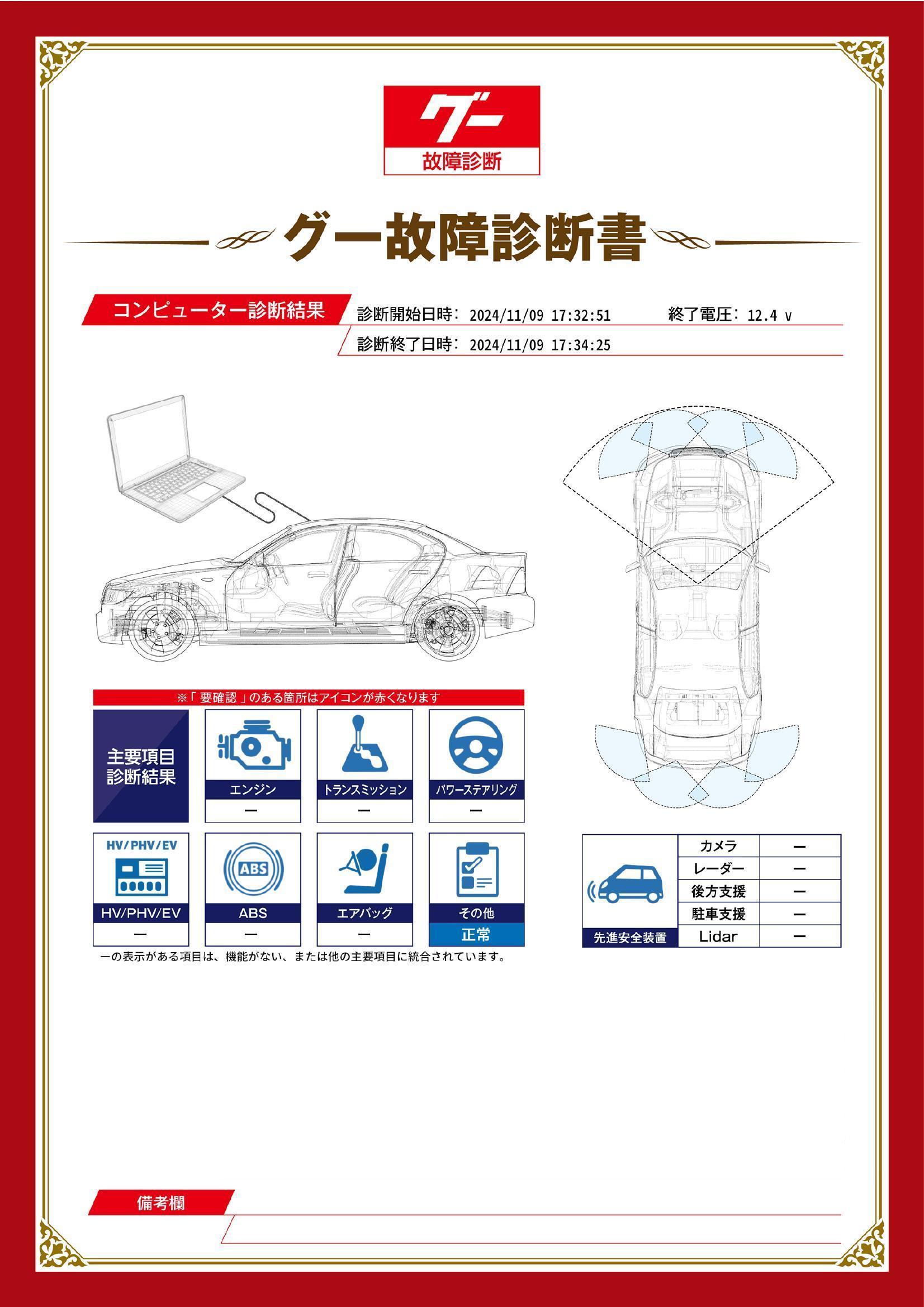 ダイハツ　ムーヴ　グー故障診断（コンピュータ診断）　静岡県　富士市