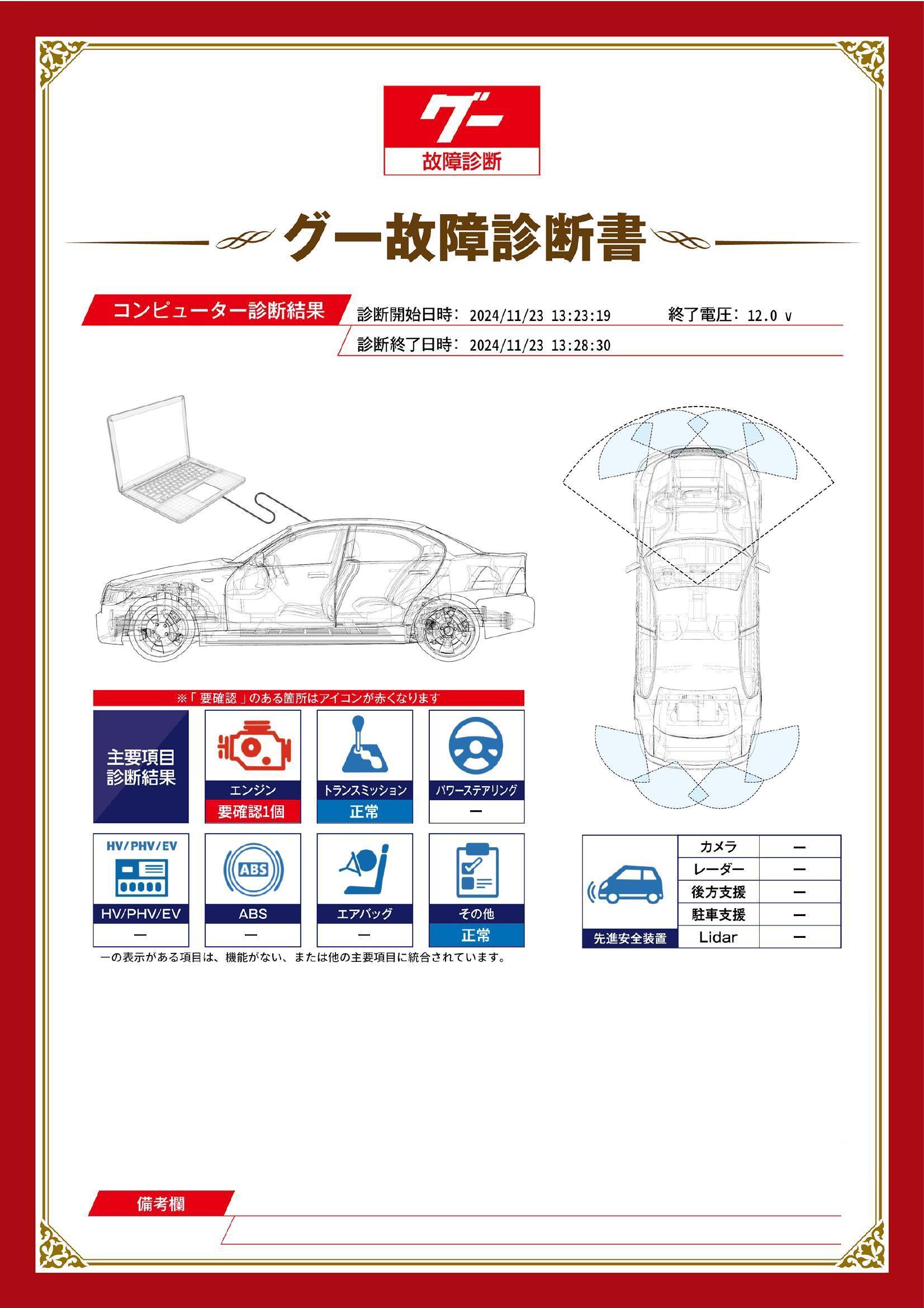 スバル　フォレスター　グー故障診断（コンピュータ診断）　エンジン　愛知県　春日井市