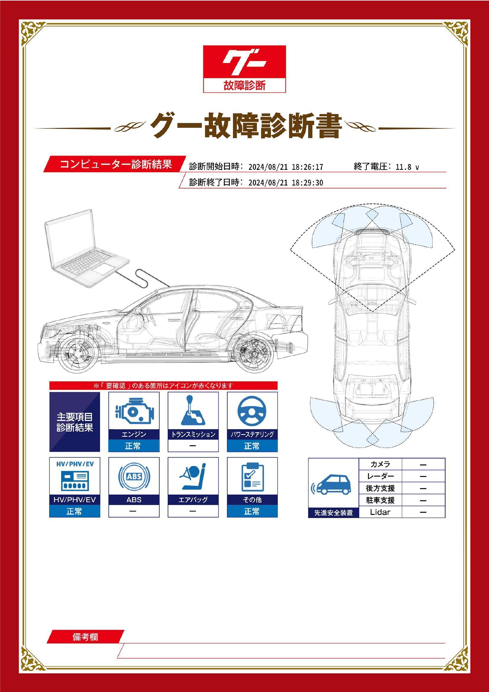 トヨタ　プリウス　グー故障診断（コンピュータ診断）　岐阜県　大垣市