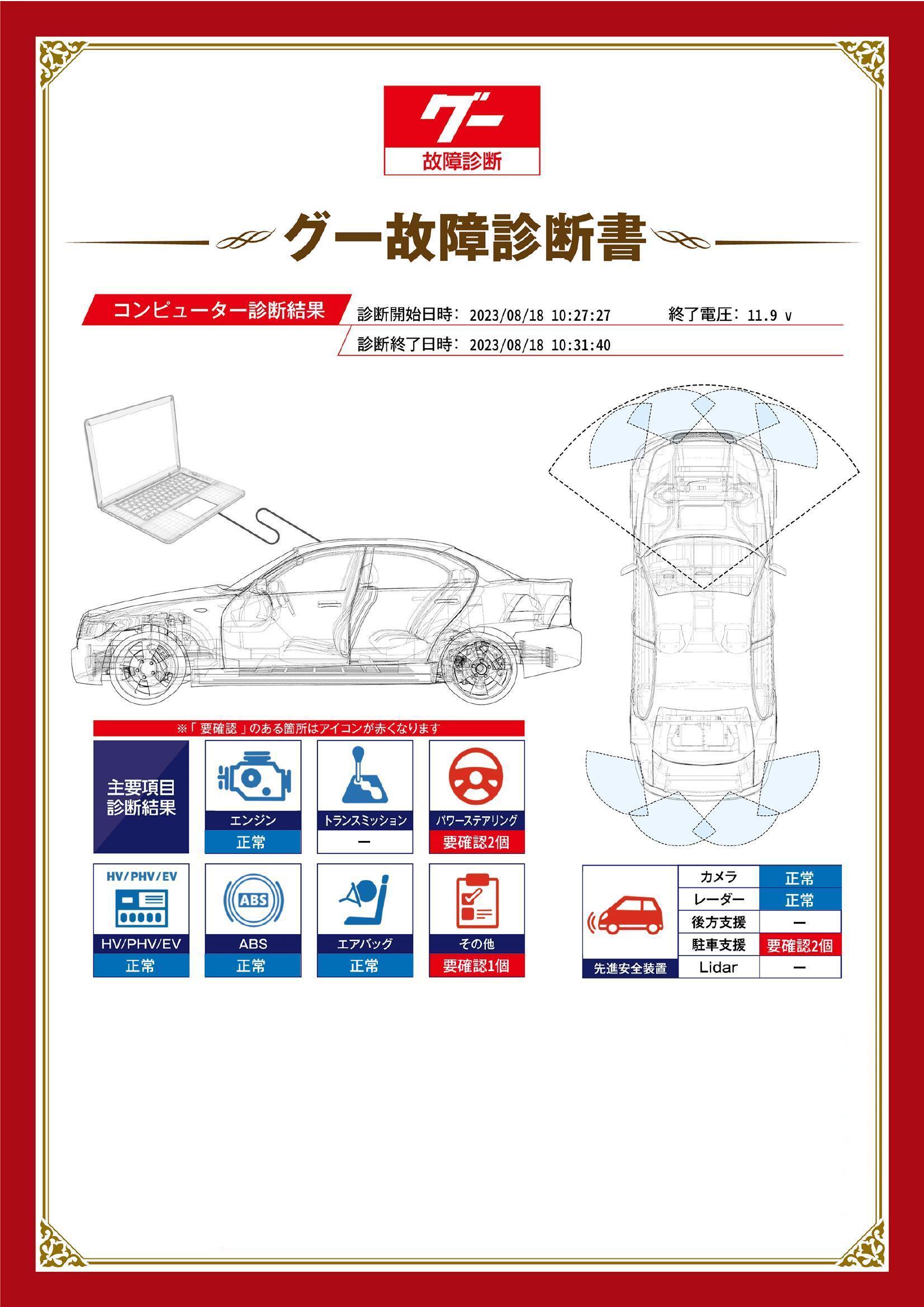 レクサス　ＬＳ　グー故障診断（コンピュータ診断）　パワーステアリング　先進安全装置　その他　埼玉県　川口市