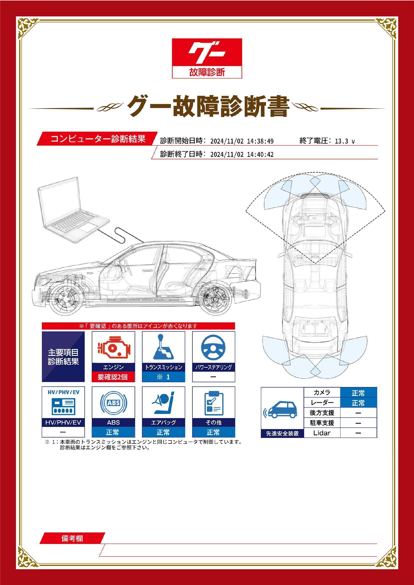 トヨタ　ハイエース バン　グー故障診断（コンピュータ診断）　エンジン　静岡県　浜松市中央区