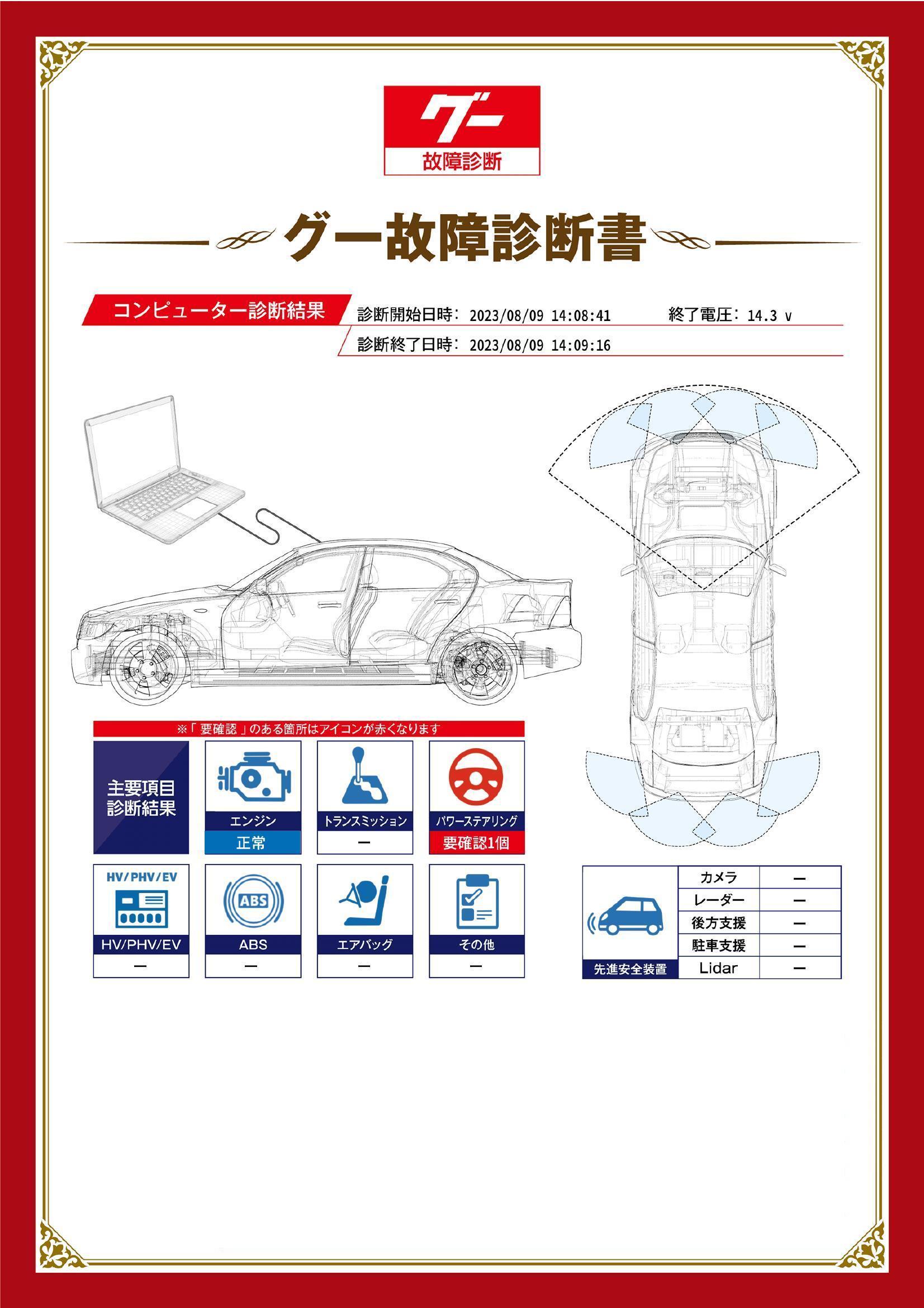 ダイハツ　ハイゼット トラック　グー故障診断（コンピュータ診断）　パワーステアリング　兵庫県　西脇市