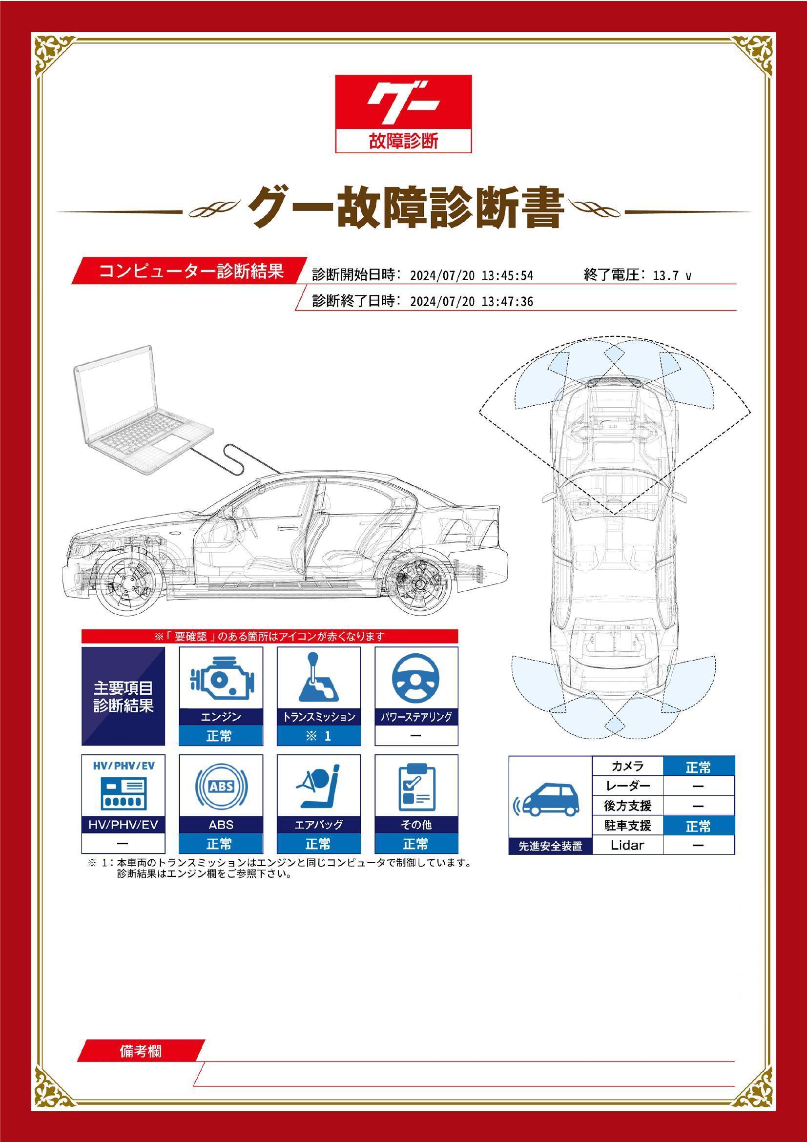 トヨタ　ハイエース バン　グー故障診断（コンピュータ診断）　新潟県　小千谷市