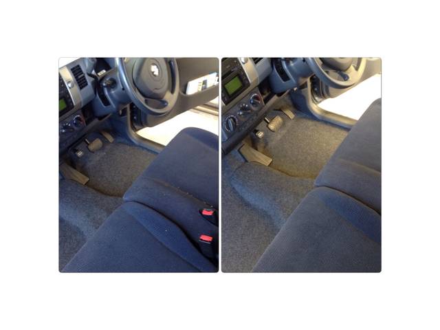 ワゴンRの車検の車内清掃と手洗い洗車