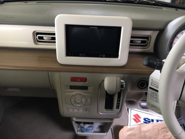 関市　ラパン　ナビ取付