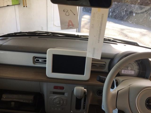 関市　ラパン　ナビ取付