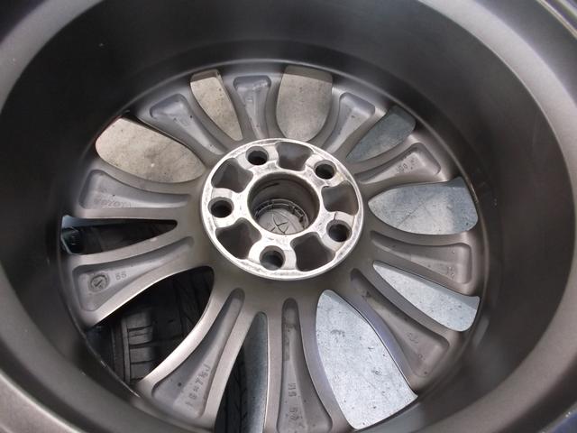 ホイールメンテナンス　ヴェルファイヤ純正アルミ（ハイグロ）　持ち込み　　ホイール修正　　仙台市宮城野区