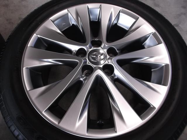 ホイールメンテナンス　ヴェルファイヤ純正アルミ（ハイグロ）　持ち込み　　ホイール修正　　仙台市宮城野区