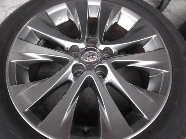 ホイールメンテナンス　ヴェルファイヤ純正アルミ（ハイグロ）　持ち込み　　ホイール修正　　仙台市宮城野区