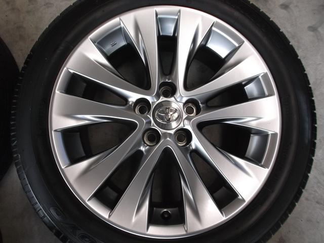 ホイールメンテナンス　ヴェルファイヤ純正アルミ（ハイグロ）　持ち込み　　ホイール修正　　仙台市宮城野区