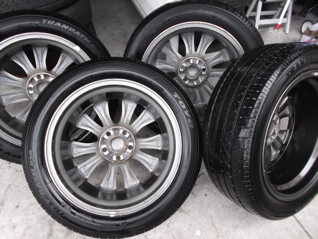 ホイールメンテナンス　ヴェルファイヤ純正アルミ（ハイグロ）　持ち込み　　ホイール修正　　仙台市宮城野区