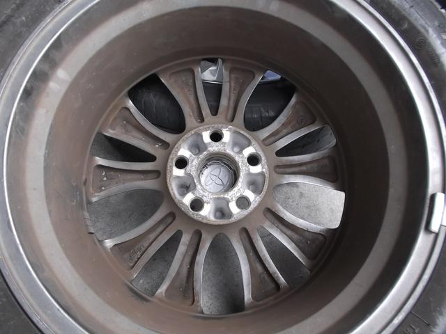 ホイールメンテナンス　ヴェルファイヤ純正アルミ（ハイグロ）　持ち込み　　ホイール修正　　仙台市宮城野区