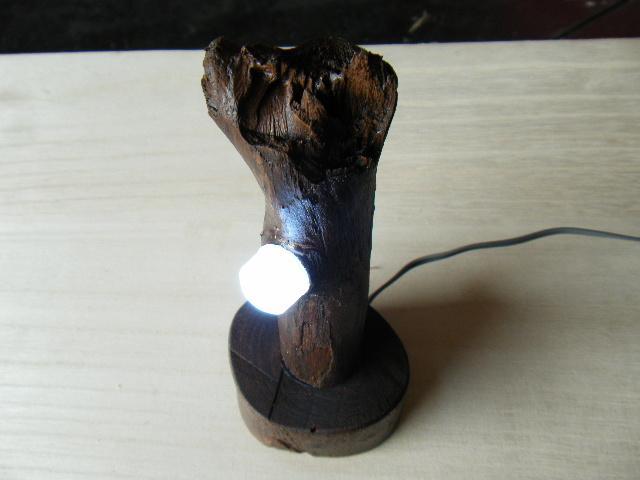 流木アートイルミネーション   キャンパー  架装  パーツ加工  無いなら作っちゃえ!