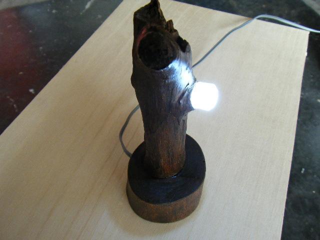 流木アートイルミネーション   キャンパー  架装  パーツ加工  無いなら作っちゃえ!