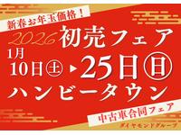 初売り大中古車フェアｉｎハンビータウン！