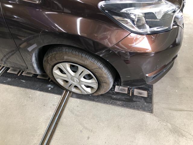 ノート 右フロント周り･右ドア交換