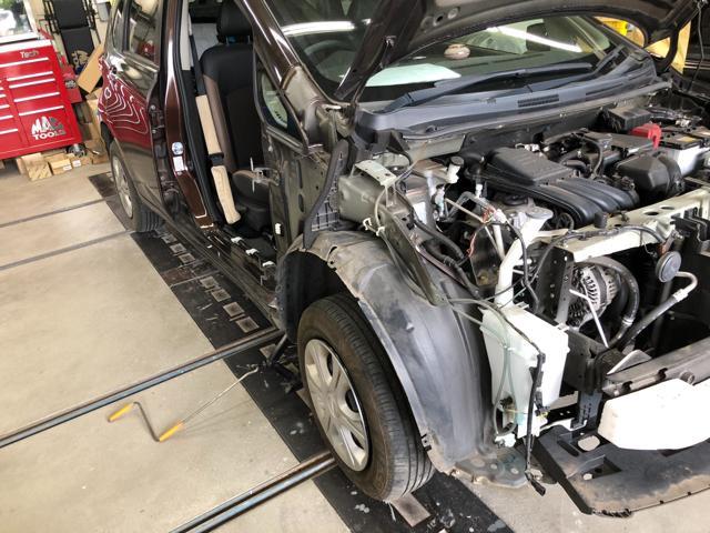 ノート 右フロント周り･右ドア交換