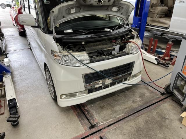 ダイハツ　タント　L375S　ラジエーター類交換