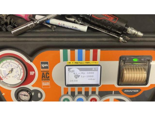 スズキ スペーシア コンプレッサー交換