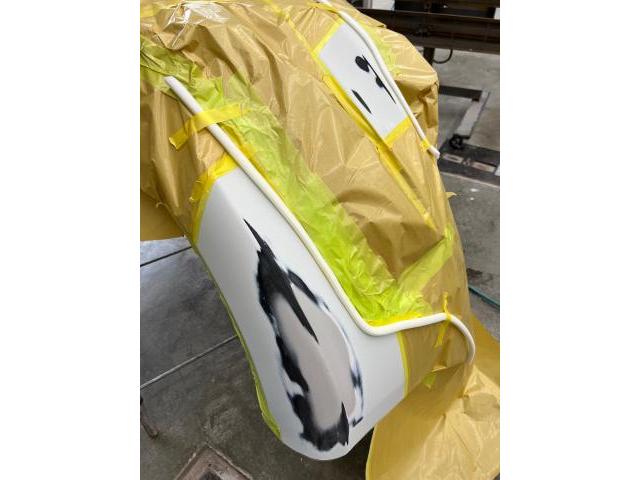 VOLVO XC60 フロントバンパー修理