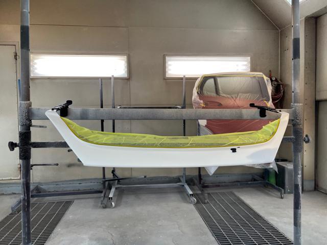 TOYOTA マークx g's フロントバンパー＋バンパーグリル修理